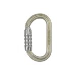 کارابین اتومات بیضی فولادی پتزل مدل اوکسان PETZL OXAN