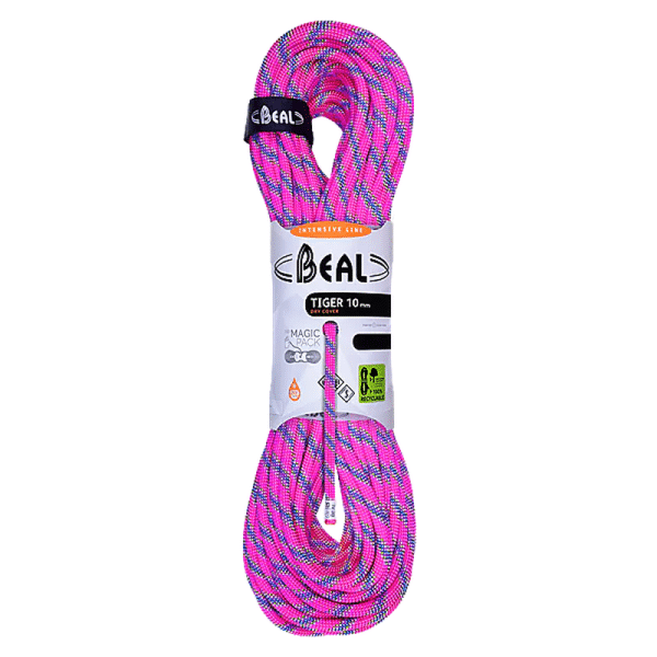 طناب دینامیک تایگر 10mm حلقه 50m بئال BEAL TIGER
