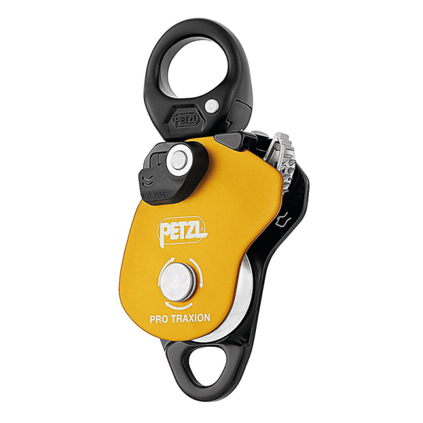 قرقره یکطرفه بلبرنگی پرو ترکشن پتزل PETZL ProTraxion