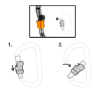 کارابین اتومات ورتیگو وایرلاک پتزل PETZL VERTIGO WIRE-LOCK - Image 4