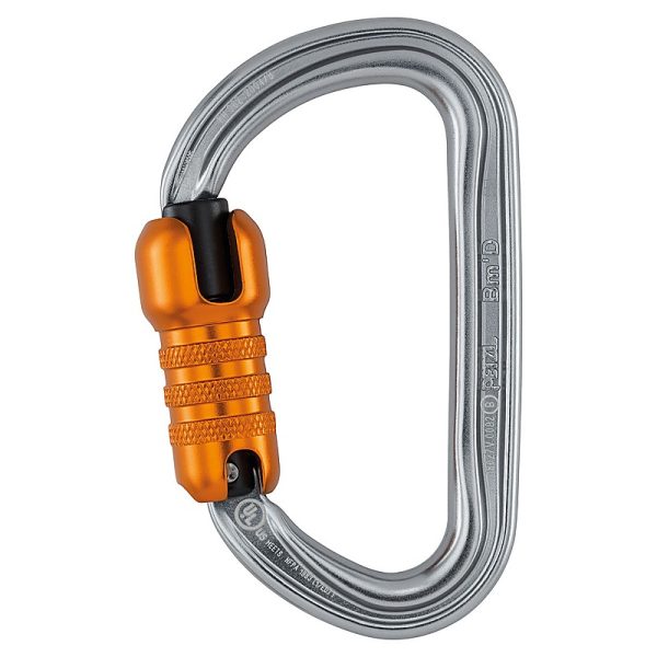 کارابین دی شکل اتومات باقفل بزرگ Petzl Bm'D